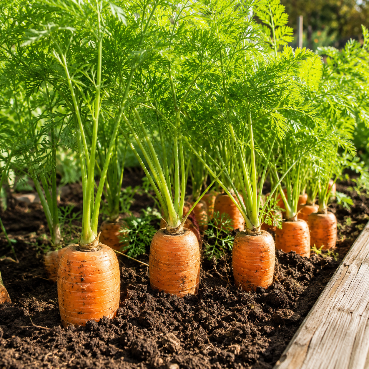 Autumn King Flakkee Carrot 500 Seeds – Heirloom Carrot – Large Storage Orange Carrot