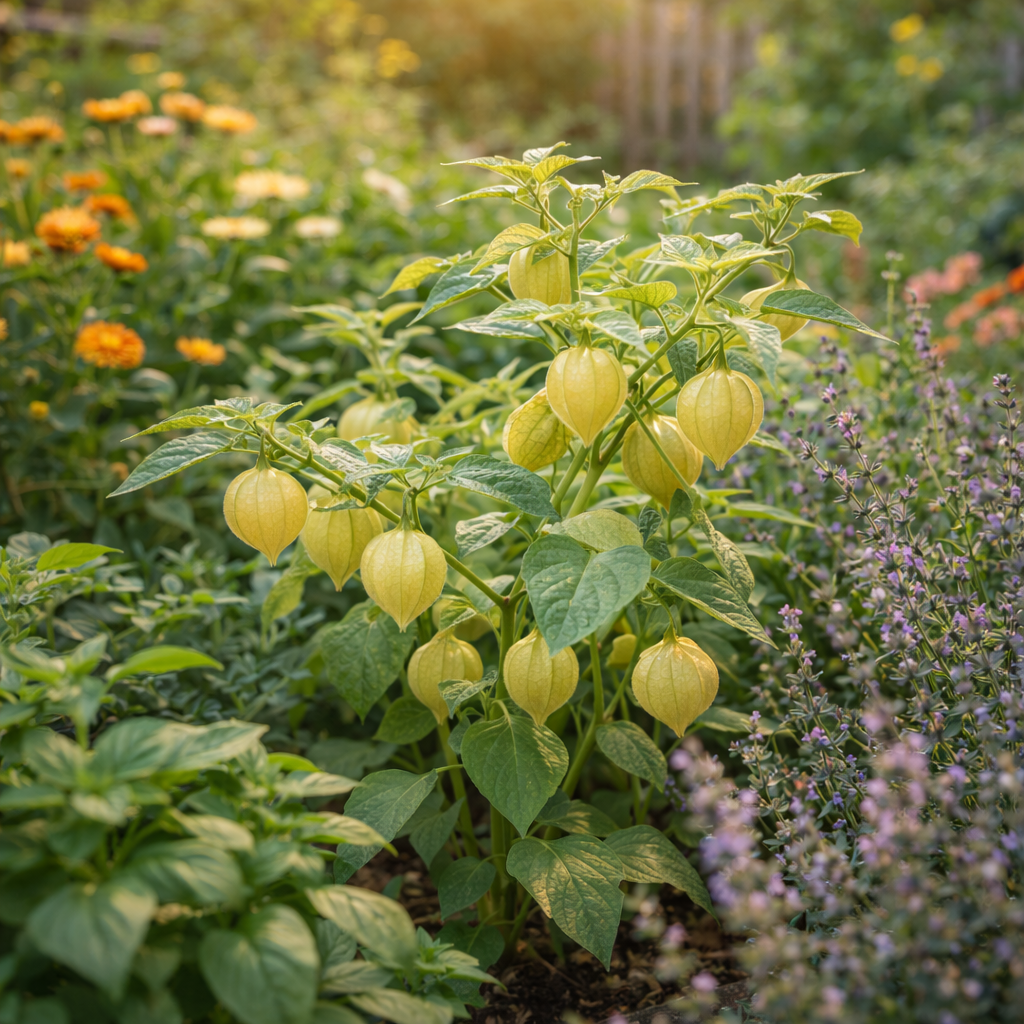 Tomatillo Seeds – Pineapple Heirloom | Sweet Golden Tomatillo | Unique Garden Vegetable Seeds