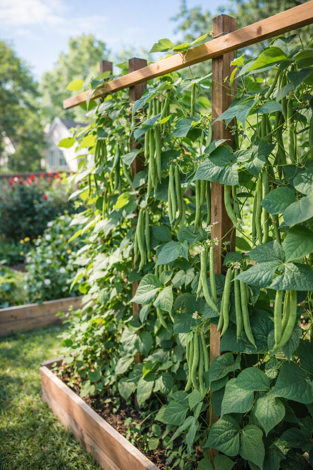 Kentucky Wonder Pole Bean Seeds – Heirloom Green Beans | High Yield Climbing Bean