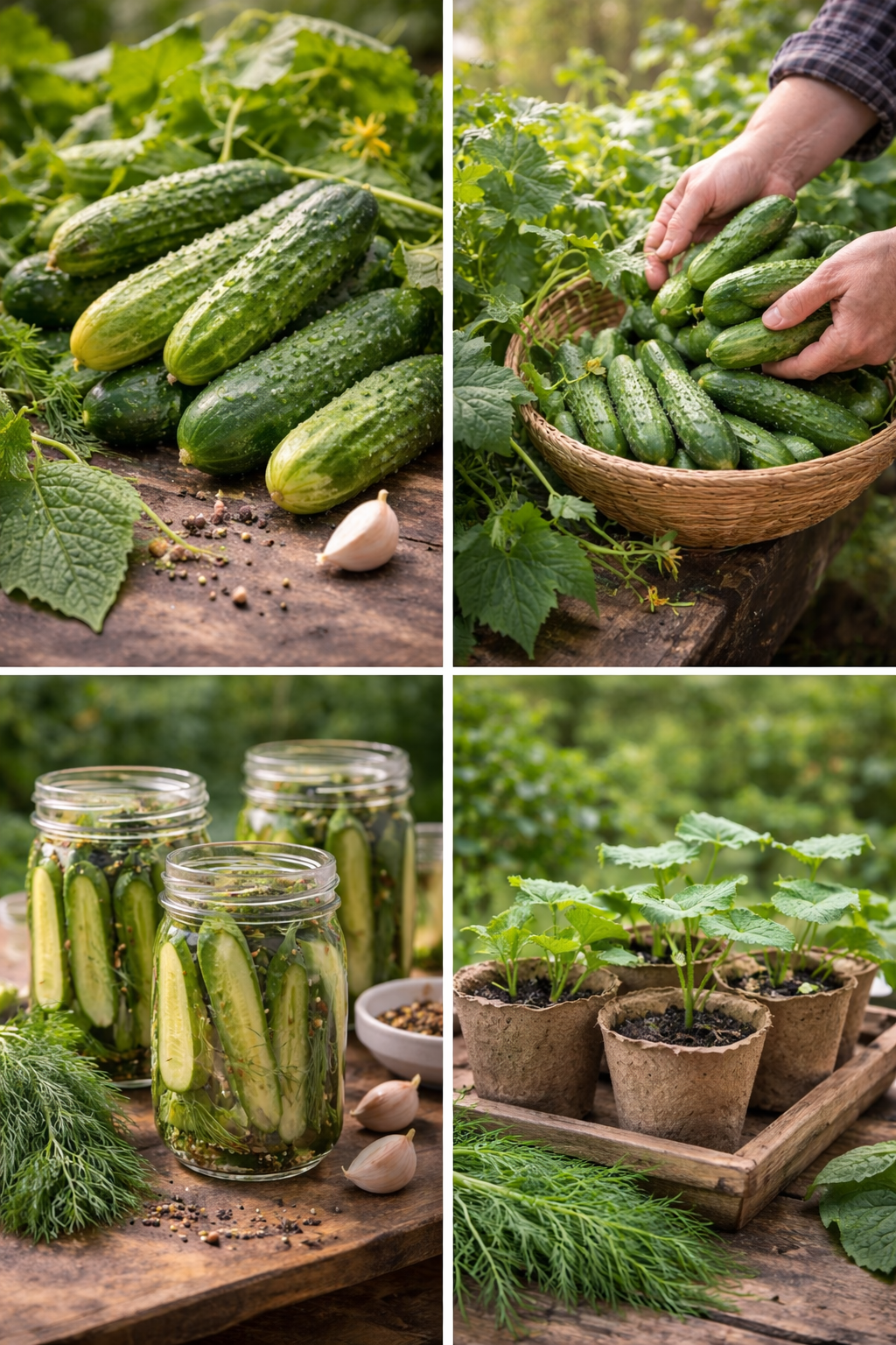 Wisconsin SMR Pickling - Cucumber Seeds | Crisp, Disease-Resistant Heirloom Cucumbers