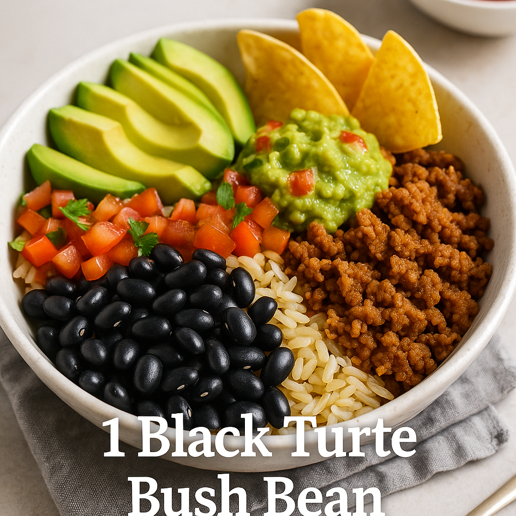 Black Turtle Bean Seeds – Heirloom Bush Variety