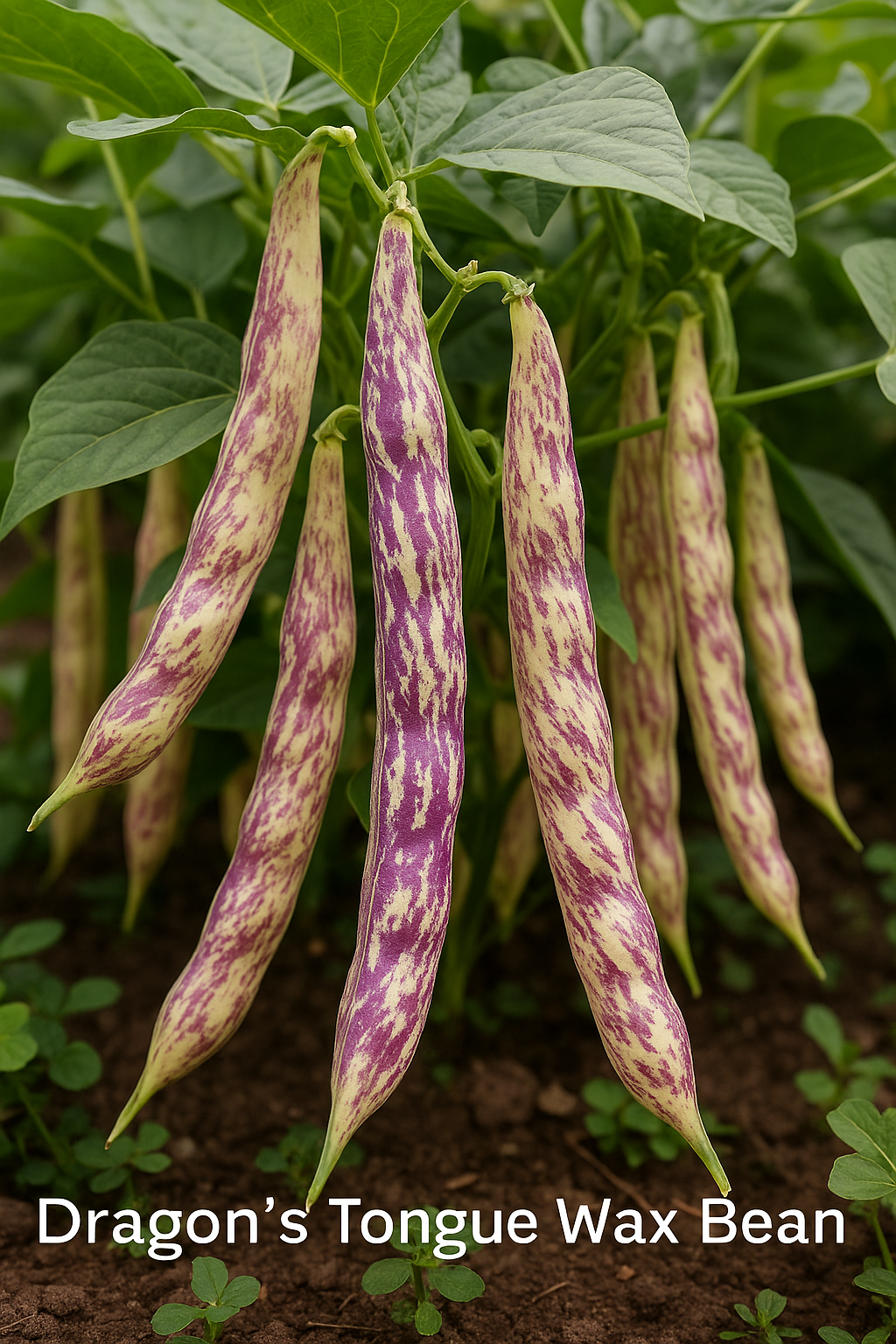 Dragon’s Tongue Wax Bean Seeds