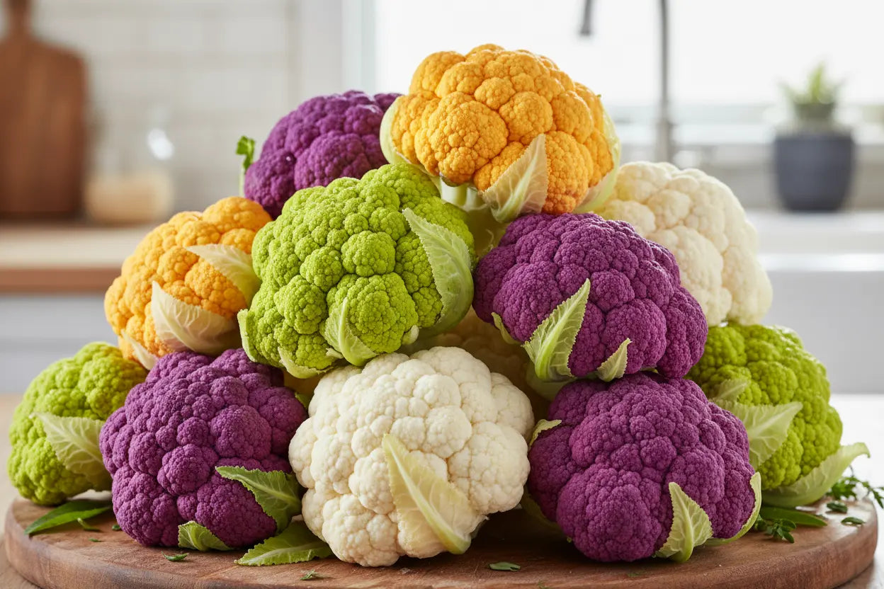 Cauliflower Sprouts and Petals