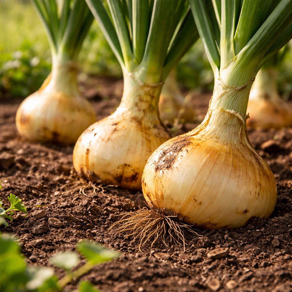 Walla Walla Sweet Onion Seeds – Heirloom Sweet Onions – Mild Flavor Bulbs – Large Yellow Onions