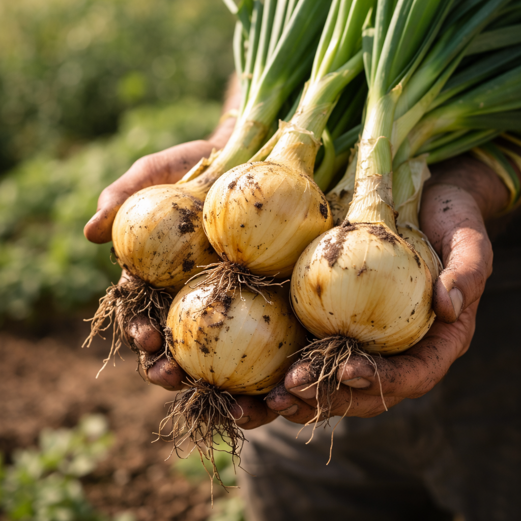 Walla Walla Sweet Onion Seeds – Heirloom Sweet Onions – Mild Flavor Bulbs – Large Yellow Onions