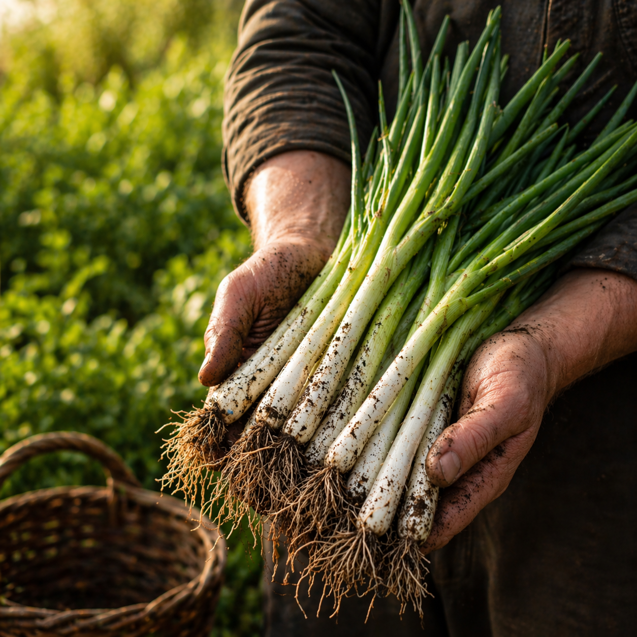 Tokyo Long Bunching Onion Seeds – Heirloom Green Onion Seeds – Hardy Japanese Onion – Cut and Come Again
