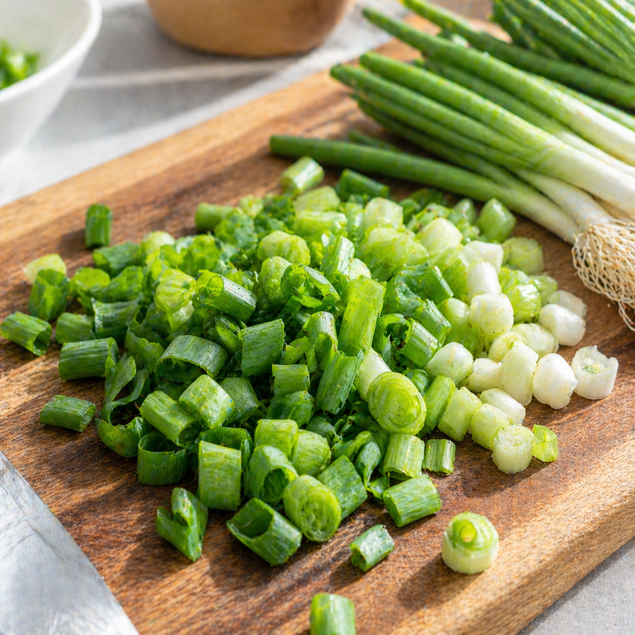Nebuka Evergreen Bunching Onion Seeds – Heirloom Green Onion Seeds – Cold Hardy Scallions – Cut and Come Again