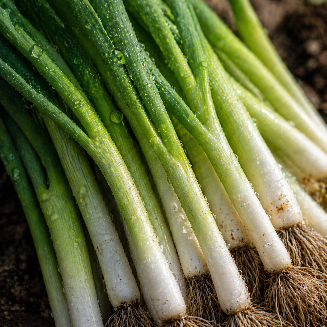 Nebuka Evergreen Bunching Onion Seeds – Heirloom Green Onion Seeds – Cold Hardy Scallions – Cut and Come Again
