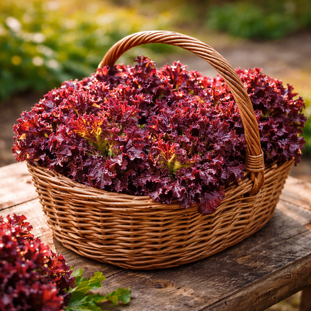 Gabriella Lettuce Seeds – Crisp Green Leaf Lettuce – Heirloom Garden Seeds