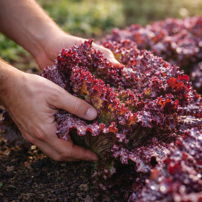 Gabriella Lettuce Seeds – Crisp Green Leaf Lettuce – Heirloom Garden Seeds