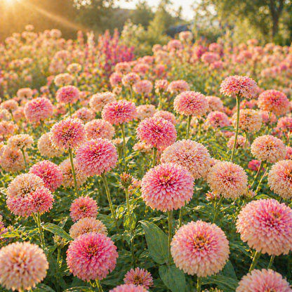 Blushing Bride Zinnia Seeds – Soft Pink & Cream Zinnias – Romantic Pastel Flowers – Cut Flower Garden – Summer Bloom Seeds