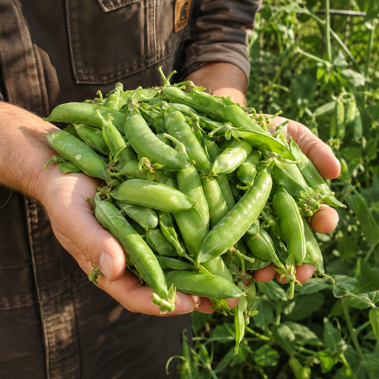 Early Frosty Pea 25+Seeds – Heirloom Early Garden Pea – Sweet Green Shelling Peas
