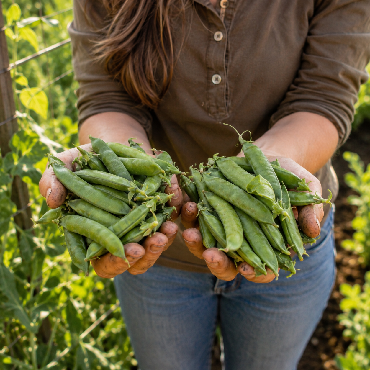 Thomas Laxton Pea 25+ Seeds – Heirloom Sweet Shelling Peas – Early Green Pea