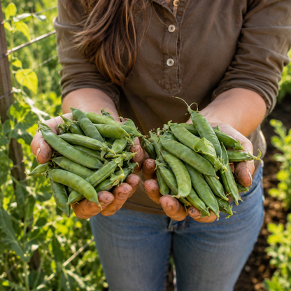 Thomas Laxton Pea 25+ Seeds – Heirloom Sweet Shelling Peas – Early Green Pea
