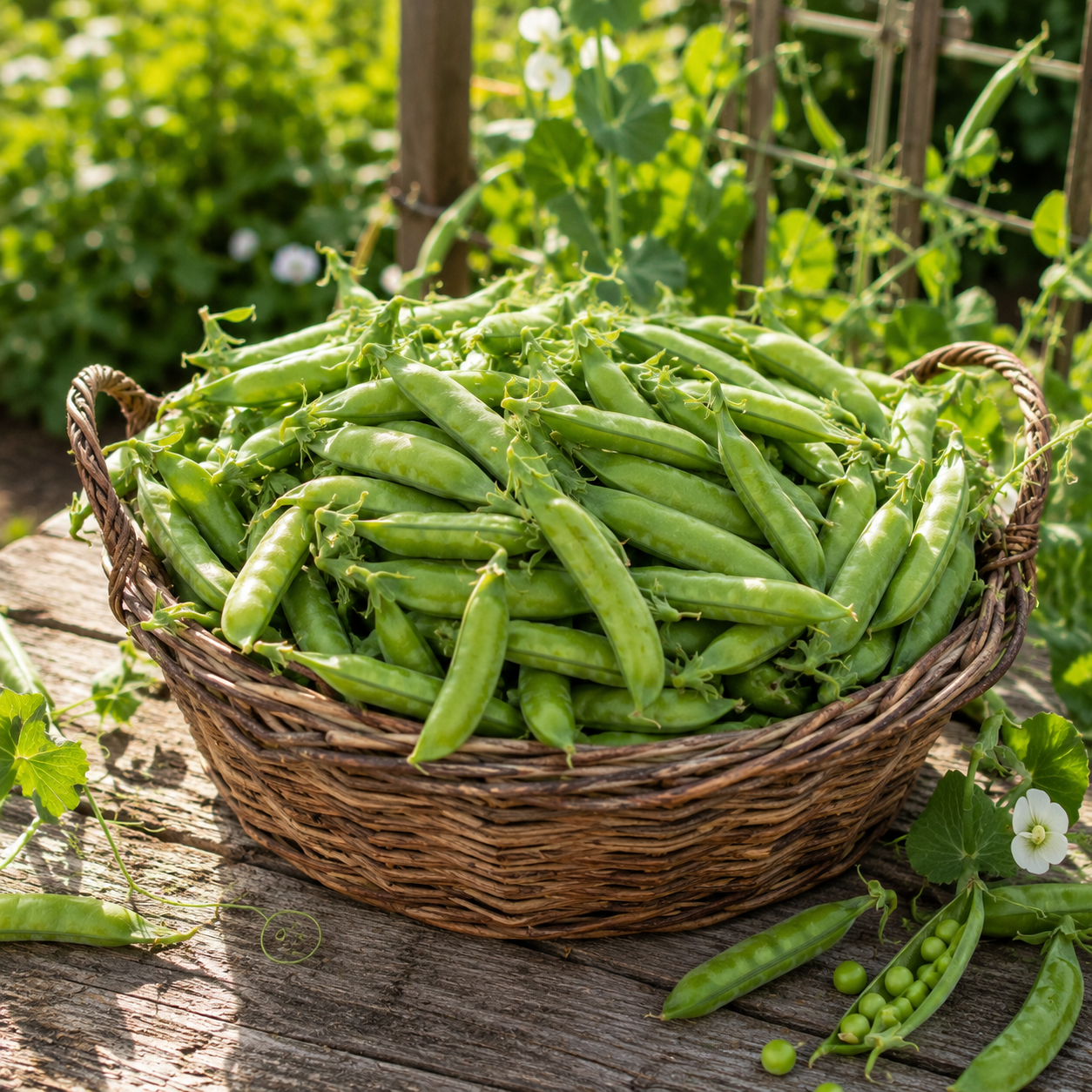 Thomas Laxton Pea 25+ Seeds – Heirloom Sweet Shelling Peas – Early Green Pea