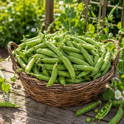 Thomas Laxton Pea 25+ Seeds – Heirloom Sweet Shelling Peas – Early Green Pea