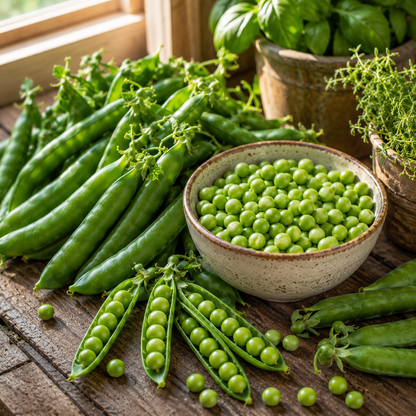 Green Arrow Pea 25+Seeds – Sweet Heirloom Productive Shelling  Peas