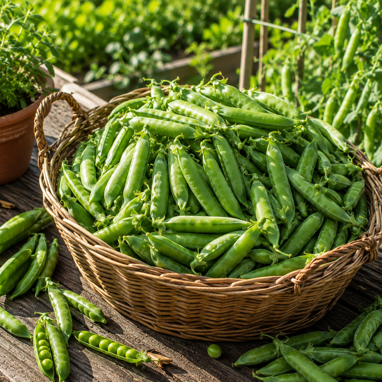 Green Arrow Pea 25+Seeds – Sweet Heirloom Productive Shelling  Peas