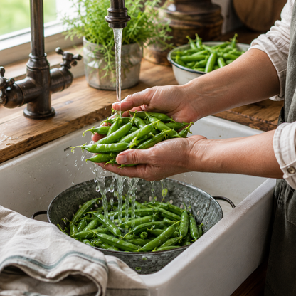Cascadia Snap Pea 30+Seeds – Sweet Sugar Snap Peas – Productive Crisp Edible Pods