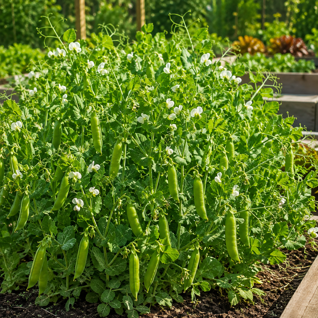 Progress No. 9 Pea 25+ Seeds – Early Dwarf Shelling Sweet Peas – Compact Containers Hydroponics