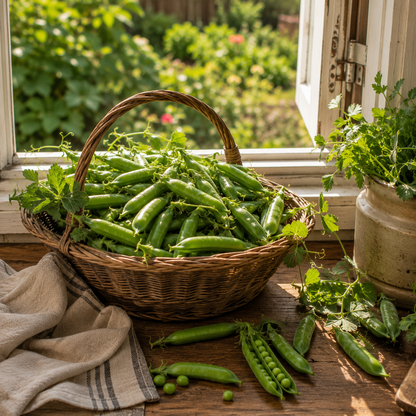 Progress No. 9 Pea 25+ Seeds – Early Dwarf Shelling Sweet Peas – Compact Containers Hydroponics