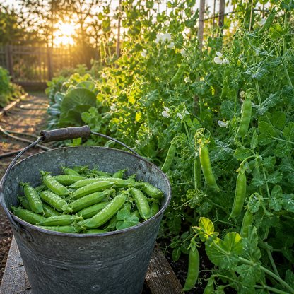 Progress No. 9 Pea 25+ Seeds – Early Dwarf Shelling Sweet Peas – Compact Containers Hydroponics