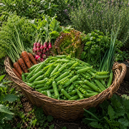 Sugar Daddy Snap Pea 50+ Seeds – Productive Stringless Edible Pod Peas – Sweet Crisp Snap Peas