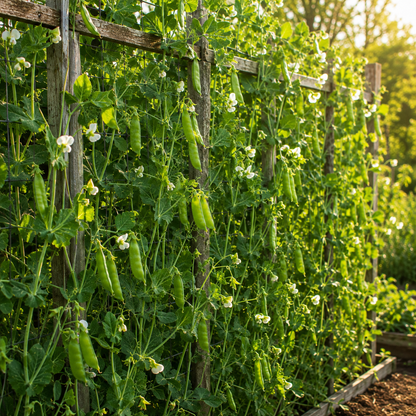 Lincoln Pea 50 Seeds – Heirloom Sweet High Yield Shelling Peas