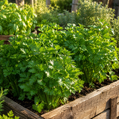 Italian Giant Parsley 250 Seeds – Heirloom Giant Flat Leaf Parsley