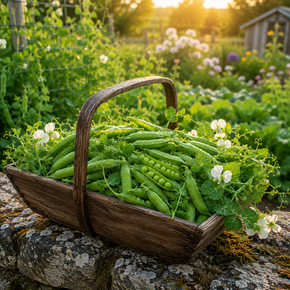 Perfection Dark Seeded Pea 25+ Seeds – Productive Sweet Heirloom Shelling Peas