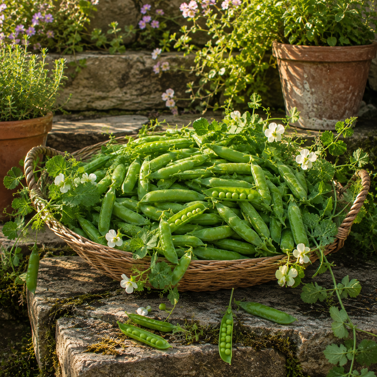Perfection Dark Seeded Pea 25+ Seeds – Productive Sweet Heirloom Shelling Peas