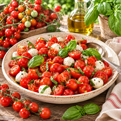 Sweet Million F1 Tomato 10+Seeds – High Yielding Sweet Red Cherry Tomatoes Sprouts and Petals