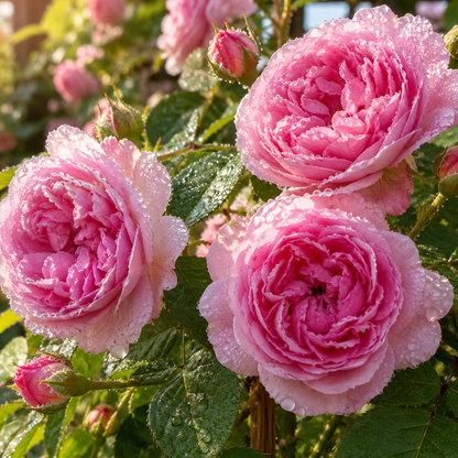 Pink Climbing Rose 10 Seeds – Romantic Pink Climber – Fragrant Garden Rose – Trellis & Arbor Flower Seeds
