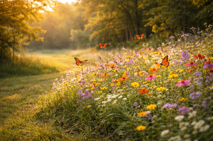 Monarch Butterfly Mix Wildflower Seeds | Pollinator Garden Blend | Non-GMO Heirloom Flowers