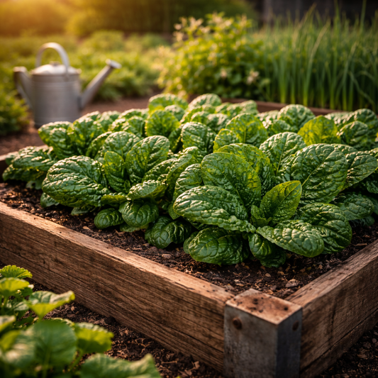 Bloomsdale Long Standing Spinach Seeds – Heirloom Spinach Variety – Slow to Bolt – Cool Season Vegetable Garden Seeds – Non GMO