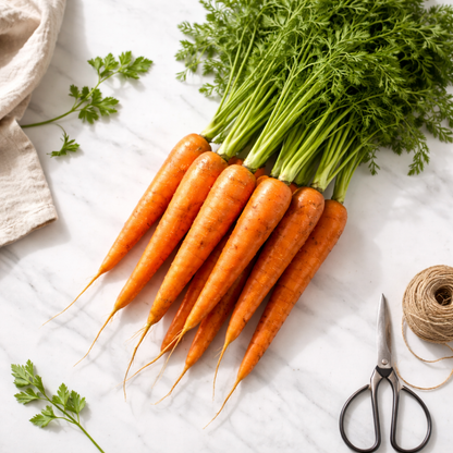 Tendersweet Carrot Seeds | Heirloom Sweet Carrots – Non-GMO Cool Season Vegetable | Easy Backyard Garden Vegetable