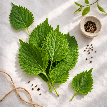 Shiso Herb Seeds (Perilla) – Green Heirloom Culinary Herb Seeds