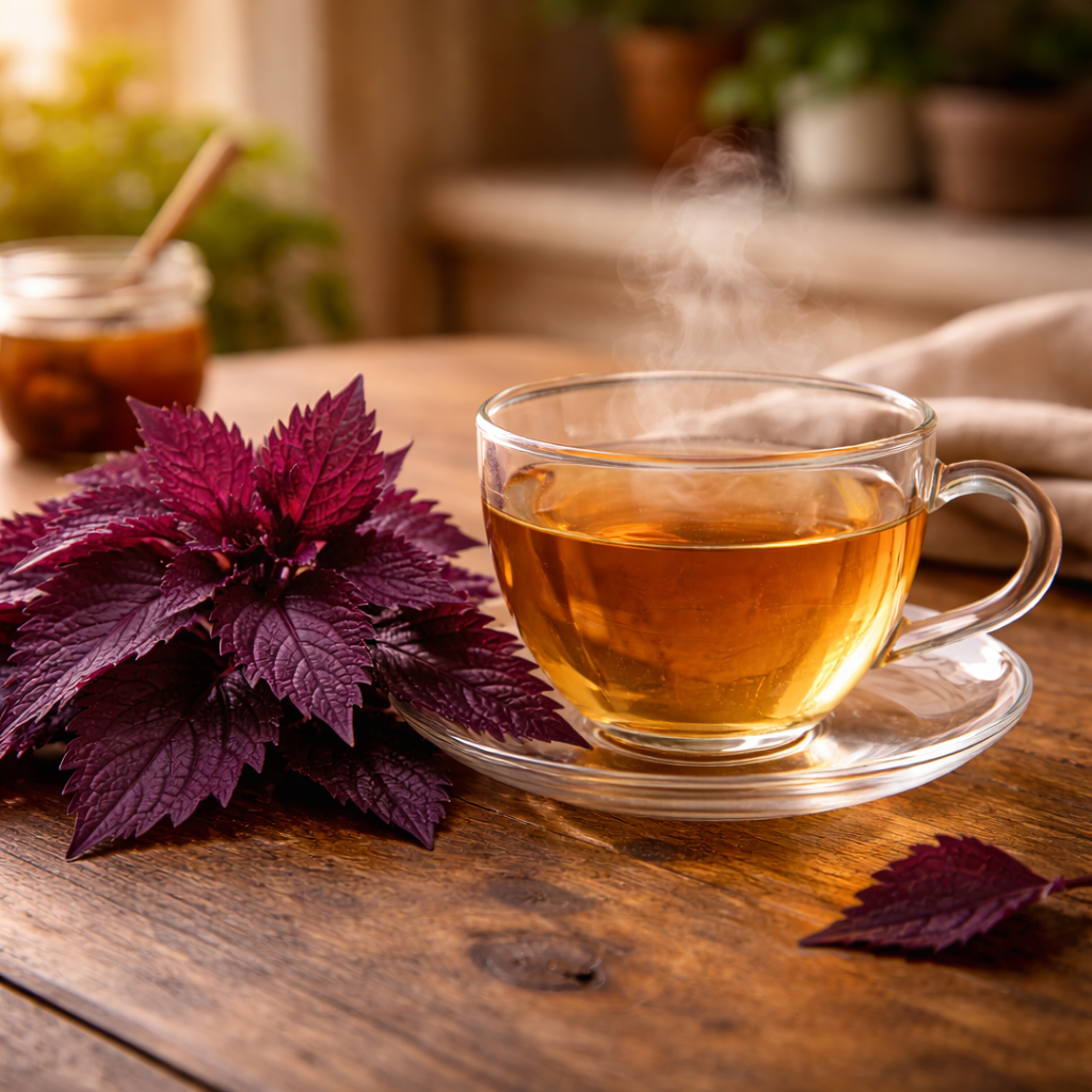 Purple Shiso Herb Seeds (Perilla) Asian Herb for Sushi & Korean Dishes