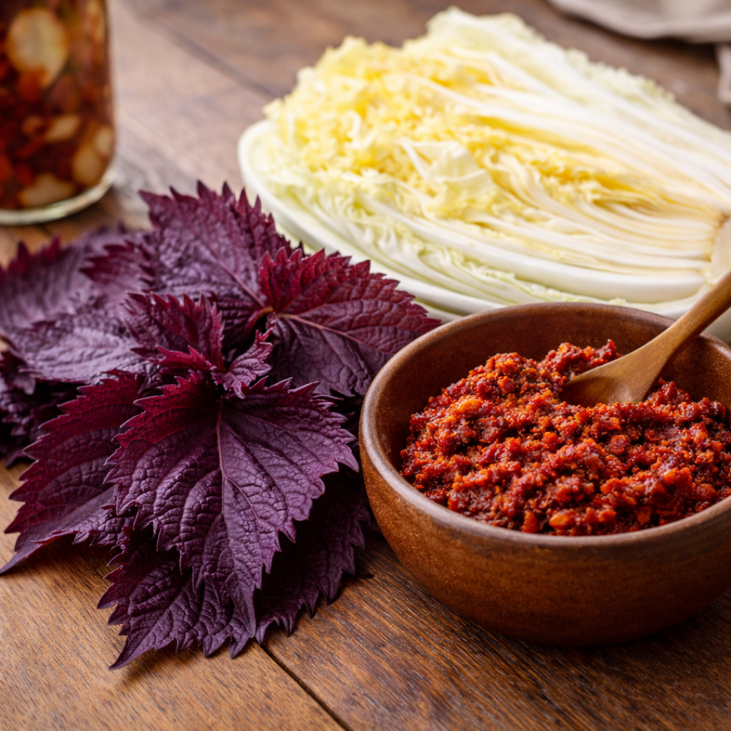 Purple Shiso Herb Seeds (Perilla) Asian Herb for Sushi & Korean Dishes