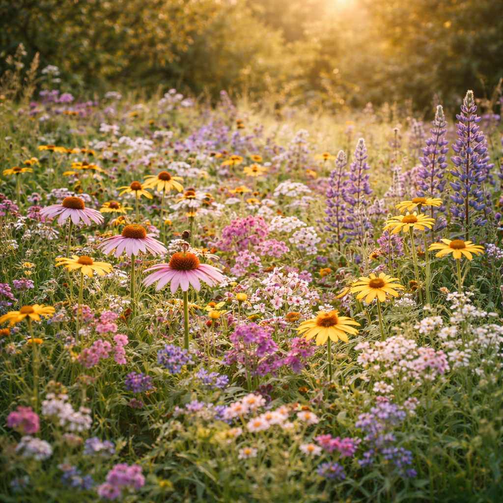 Bee Mix Wildflower Seeds | Pollinator-Friendly Heirloom Flowers