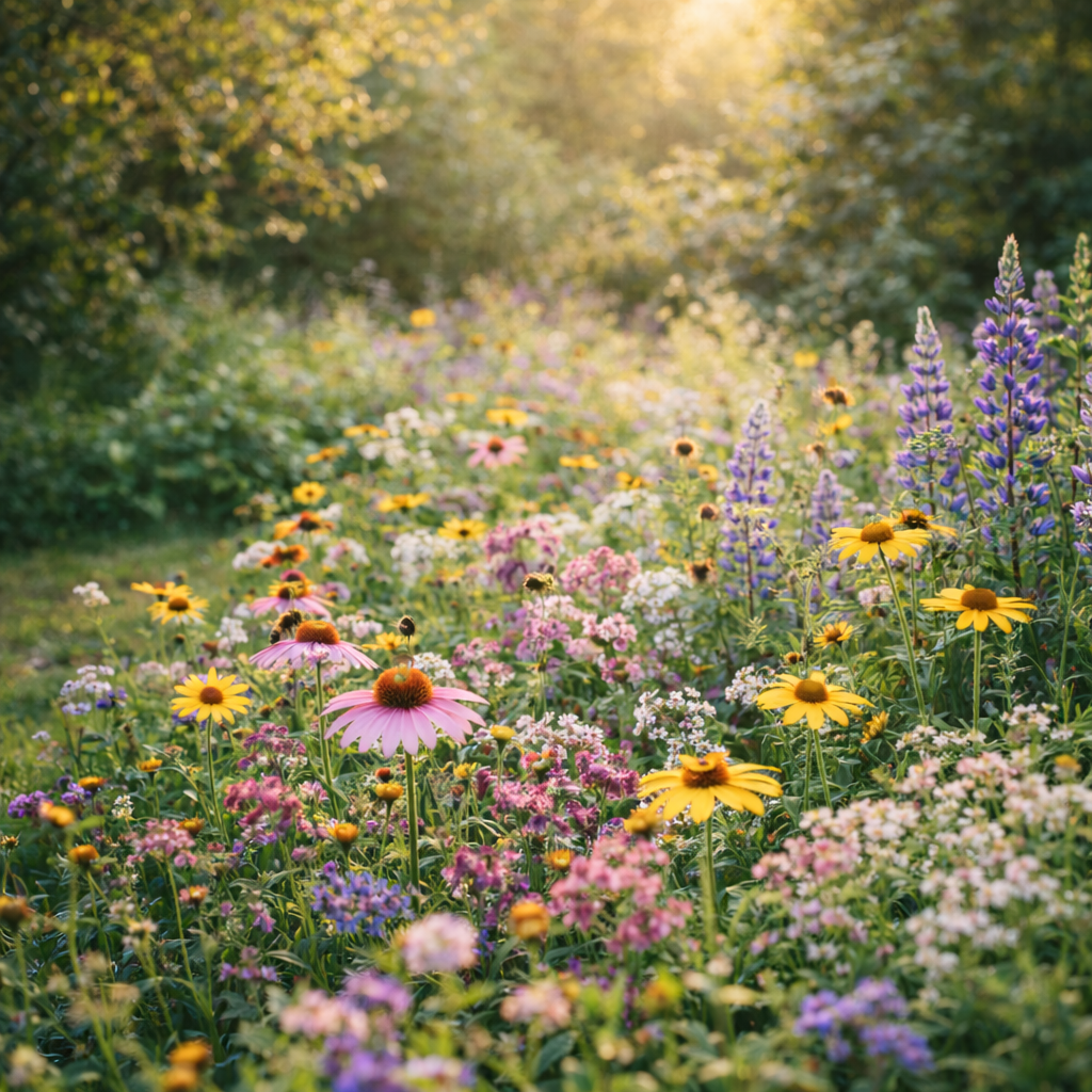Bee Mix Wildflower Seeds | Pollinator-Friendly Heirloom Flowers