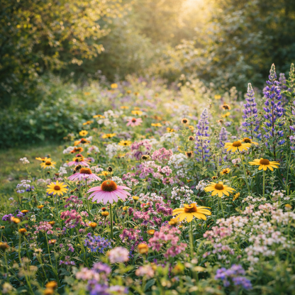 Bee Mix Wildflower Seeds | Pollinator-Friendly Heirloom Flowers
