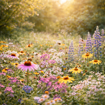 Bee Mix Wildflower Seeds | Pollinator-Friendly Heirloom Flowers