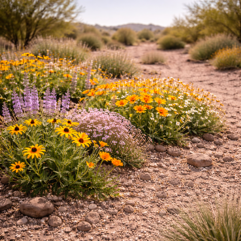 Dry Land Mix Wildflower Seeds – Drought-Tolerant Heirloom Blooms