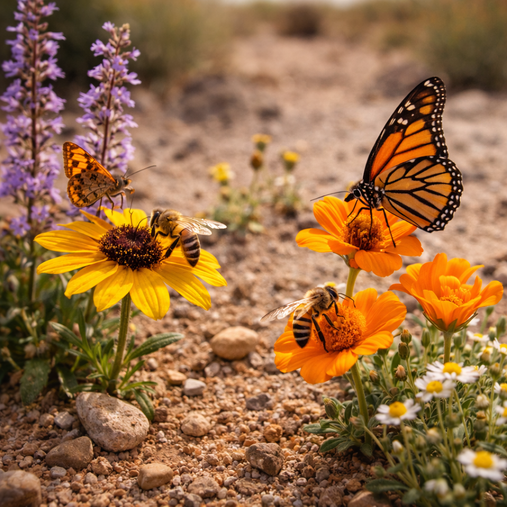 Dry Land Mix Wildflower Seeds – Drought-Tolerant Heirloom Blooms