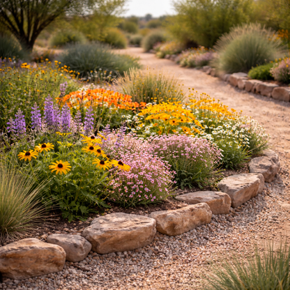 Dry Land Mix Wildflower Seeds – Drought-Tolerant Heirloom Blooms