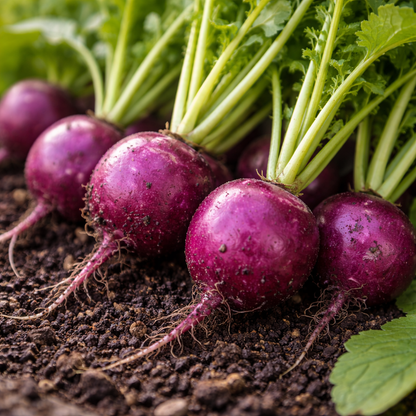 Radish Seeds – Purple Plum | Heirloom Radish | Fast Growing