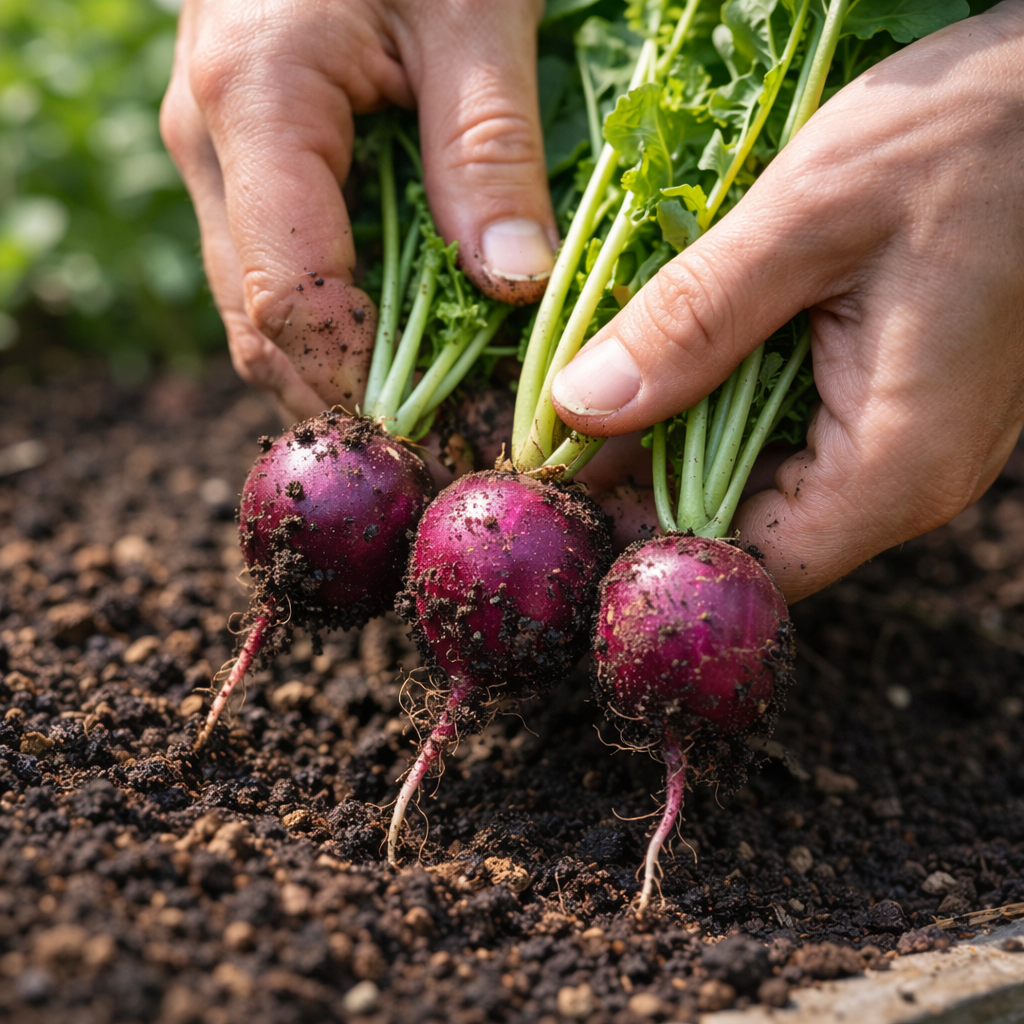 Radish Seeds – Purple Plum | Heirloom Radish | Fast Growing