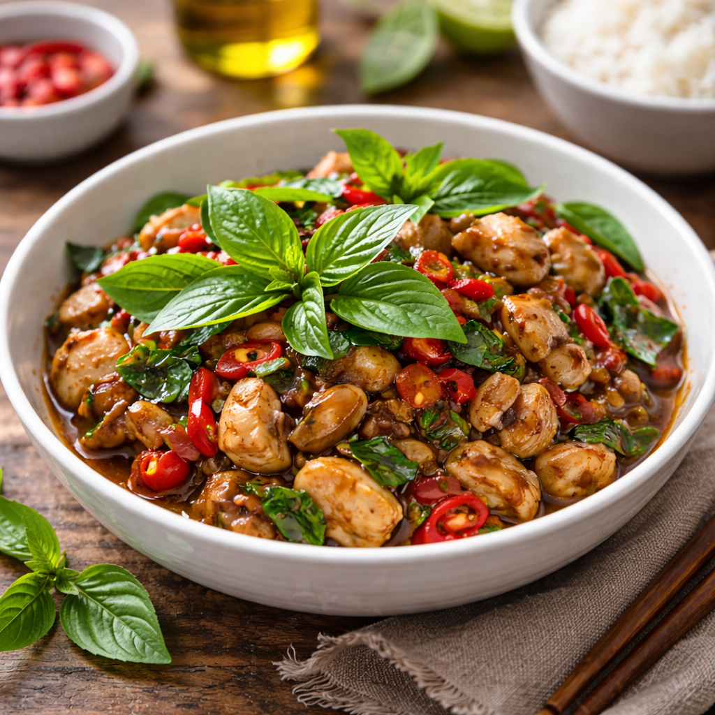 Basil Seeds – Thai Basil | Aromatic Herb | Compact Plants | Home Garden & Containers| Heirloom Basil