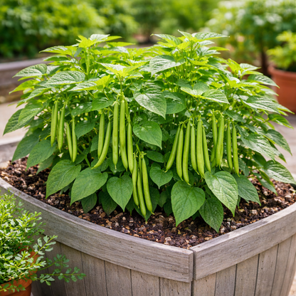 Bean Seeds – Bush Tendergreen (Organic) | Heirloom Green Beans | Compact Plants